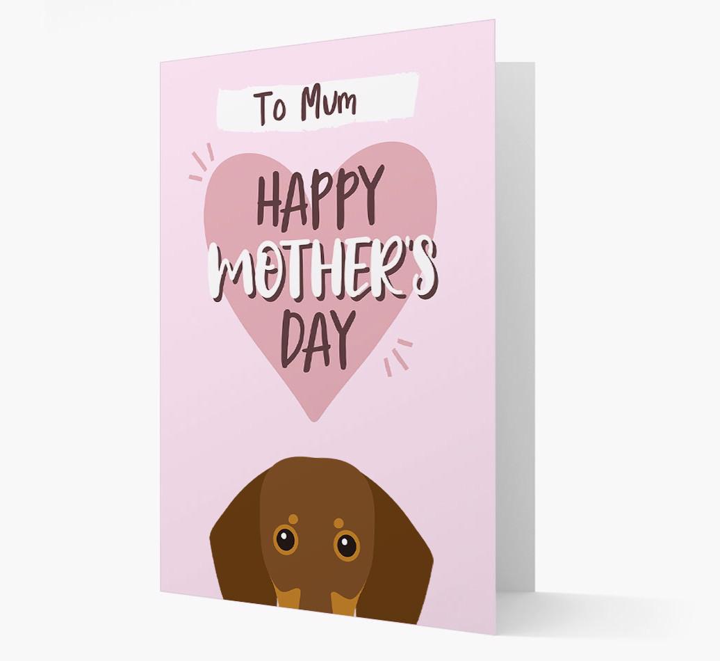 'Happy Mother's Day' - Personalised {breedFullName} Card