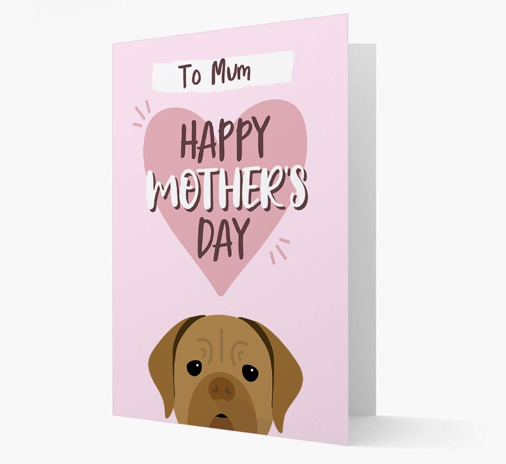'Happy Mother's Day' - Personalised {breedFullName} Card