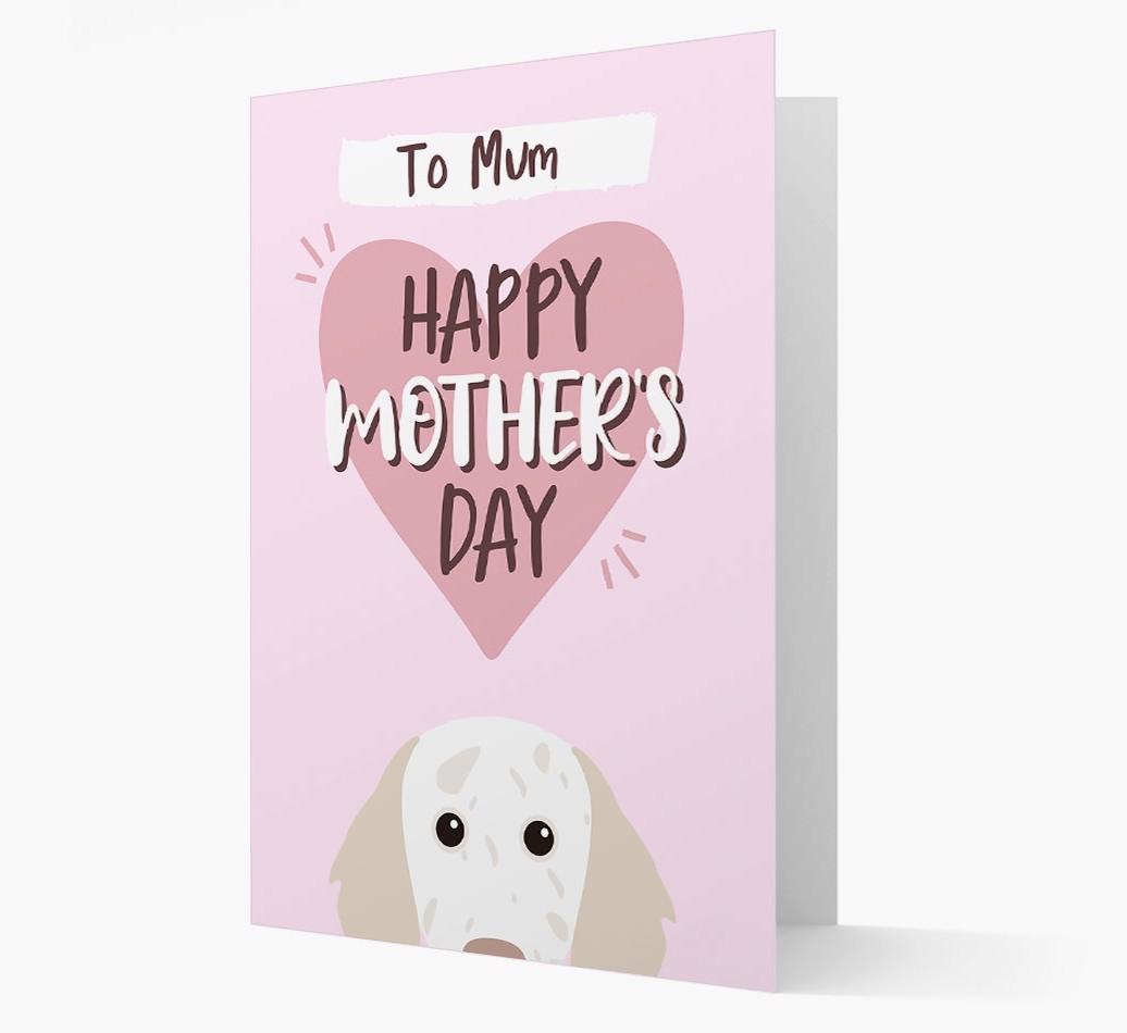 'Happy Mother's Day' - Personalised {breedFullName} Card