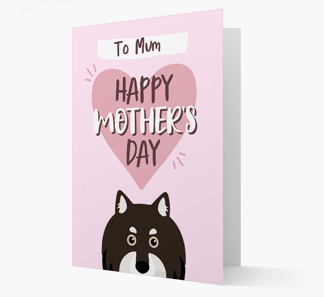 'Happy Mother's Day' - Personalised {breedFullName} Card
