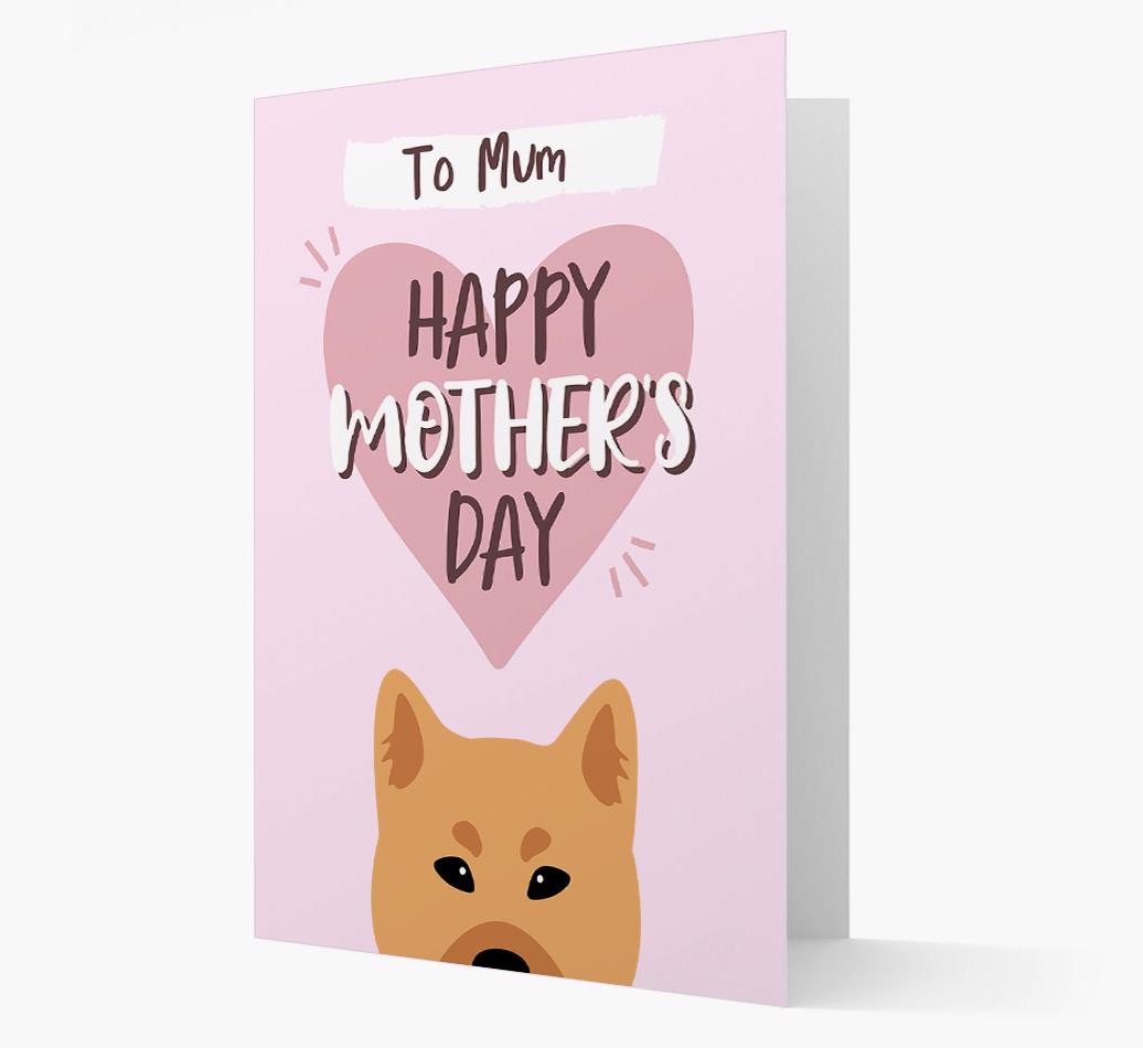 'Happy Mother's Day' - Personalised {breedFullName} Card