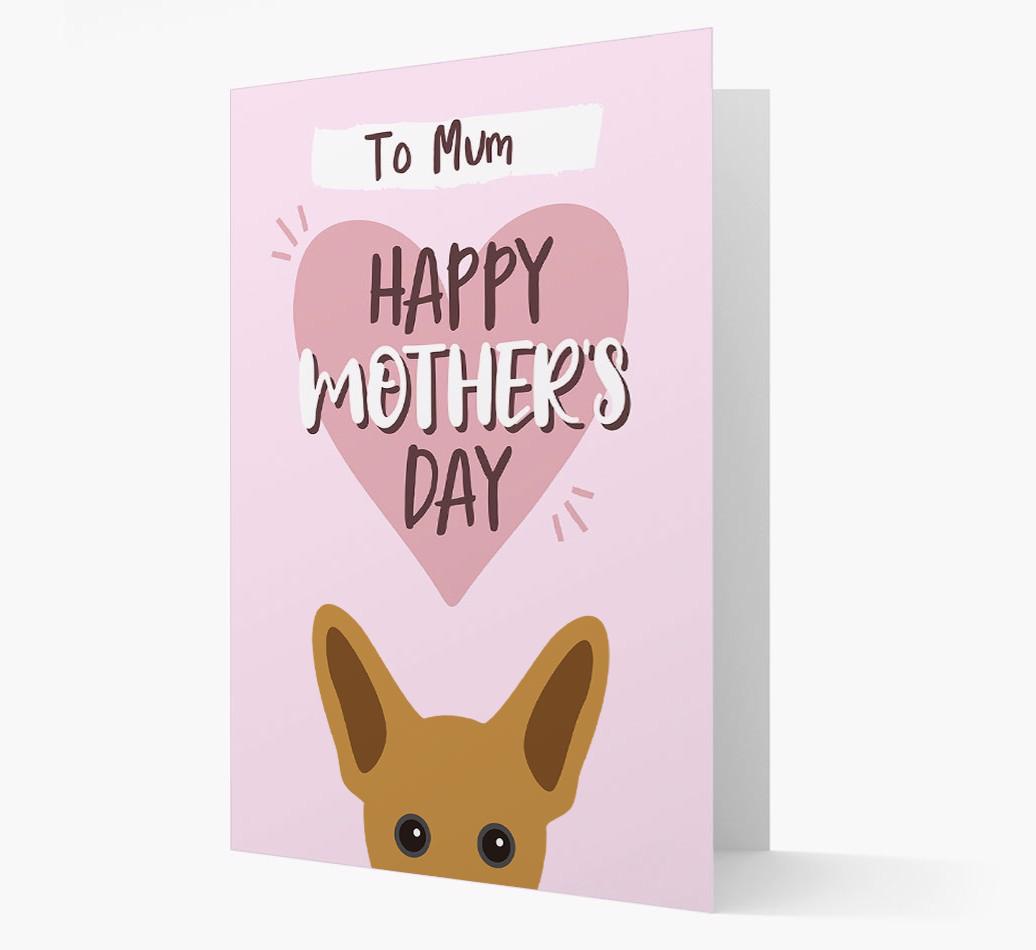'Happy Mother's Day' - Personalised {breedFullName} Card