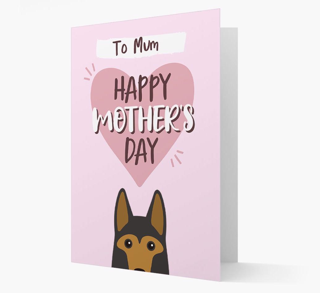 'Happy Mother's Day' - Personalised {breedFullName} Card