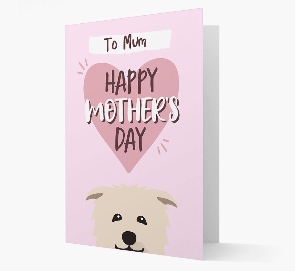 'Happy Mother's Day' - Personalised {breedFullName} Card