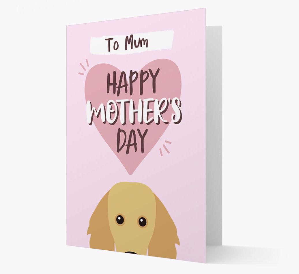 'Happy Mother's Day' - Personalised {breedFullName} Card