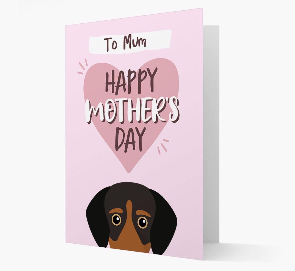 'Happy Mother's Day' - Personalised {breedFullName} Card