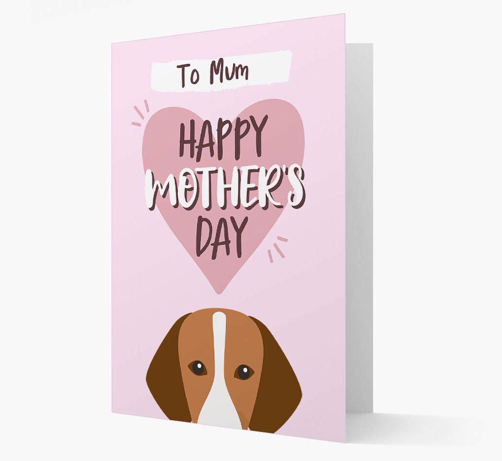 'Happy Mother's Day' - Personalised {breedFullName} Card
