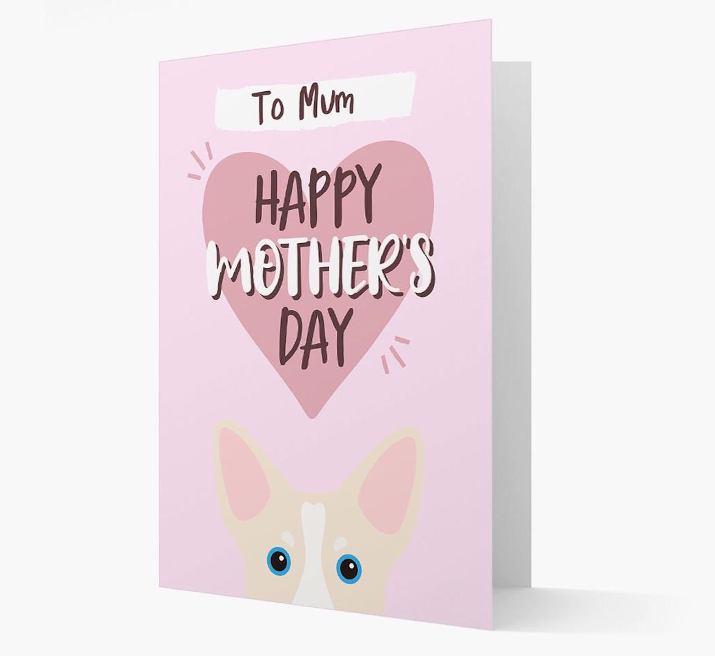 'Happy Mother's Day' - Personalised {breedFullName} Card