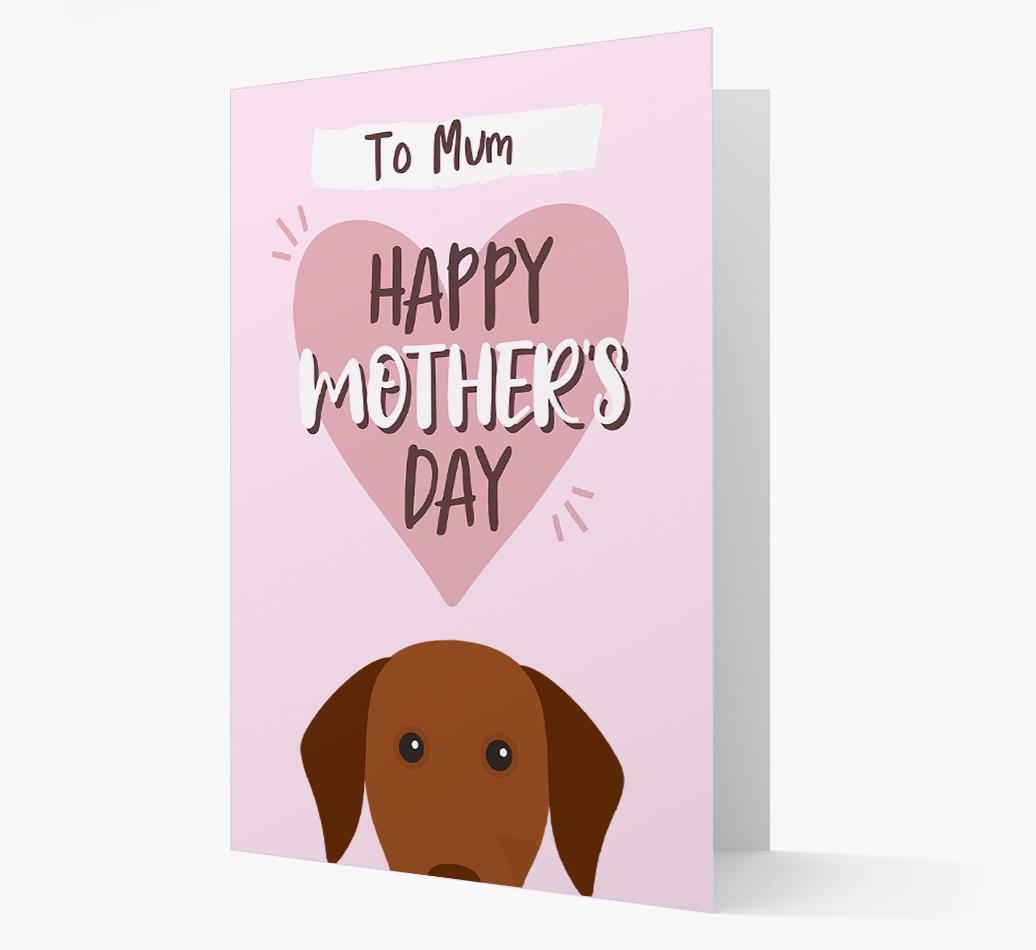 'Happy Mother's Day' - Personalised {breedFullName} Card