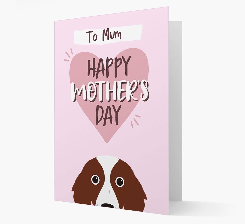 'Happy Mother's Day' - Personalised {breedFullName} Card