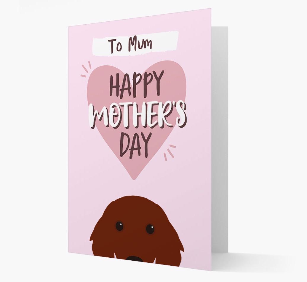 'Happy Mother's Day' - Personalised {breedFullName} Card