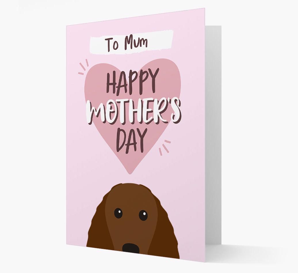 'Happy Mother's Day' - Personalised {breedFullName} Card
