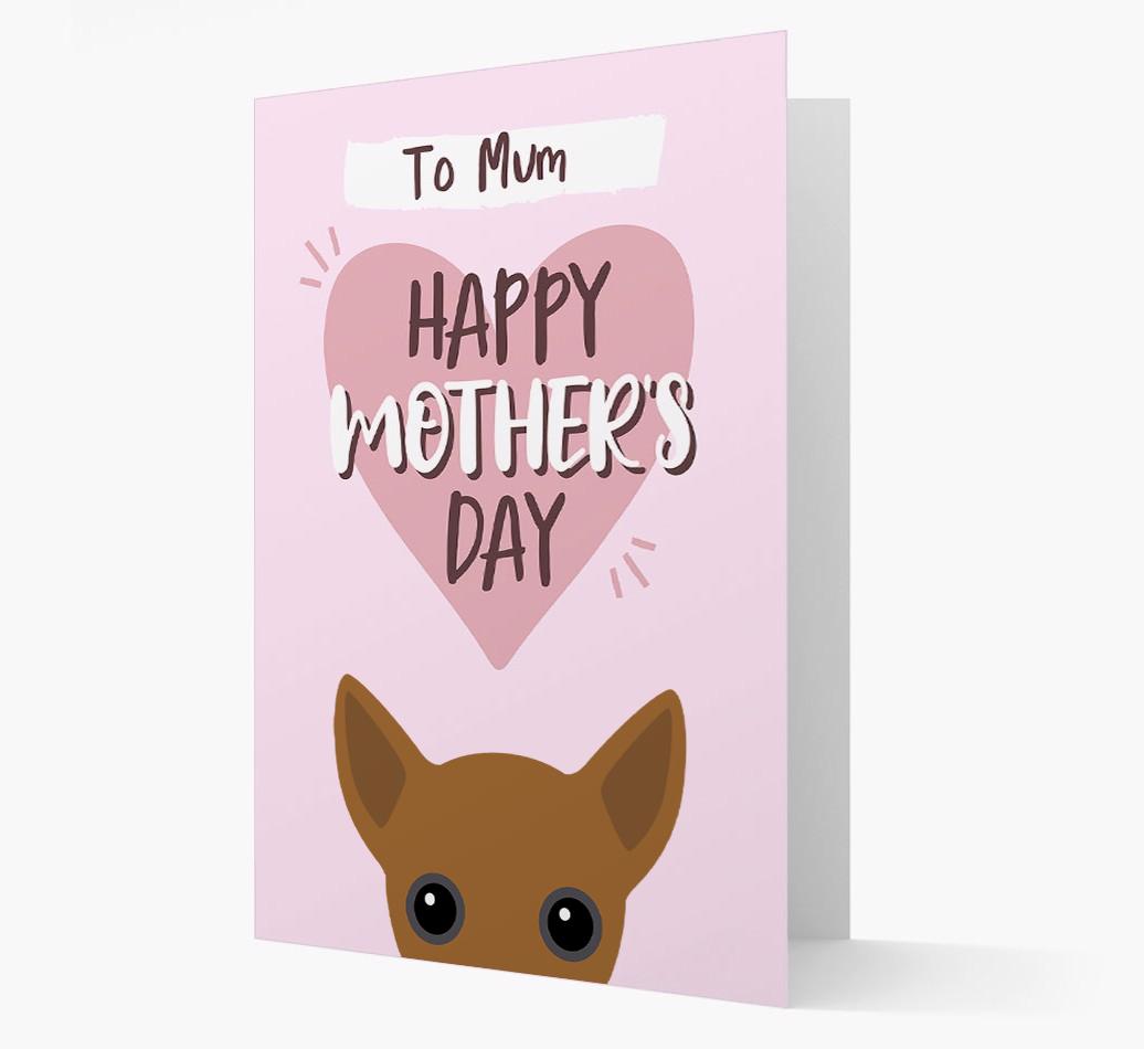 'Happy Mother's Day' - Personalised {breedFullName} Card
