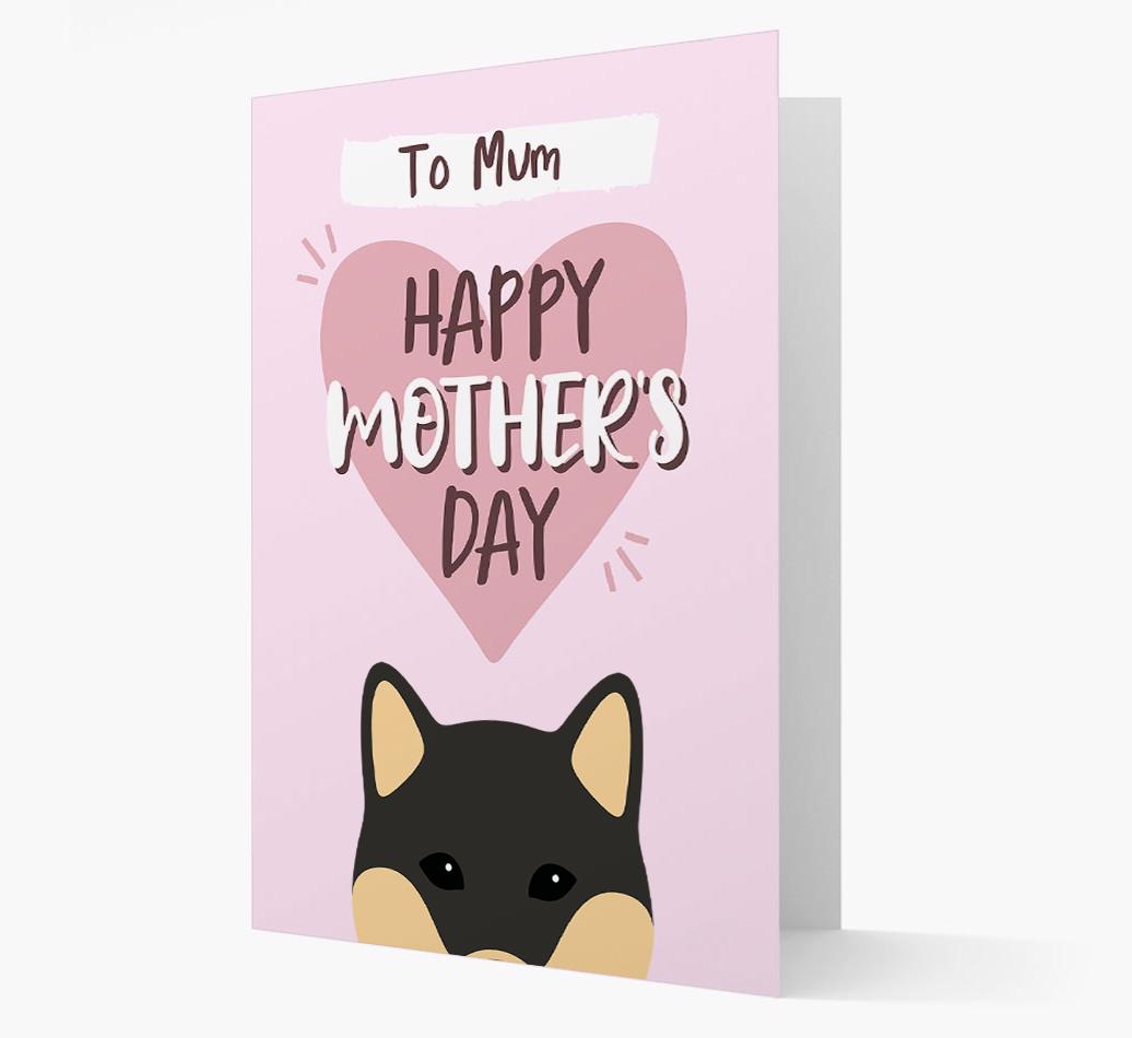 'Happy Mother's Day' - Personalised {breedFullName} Card