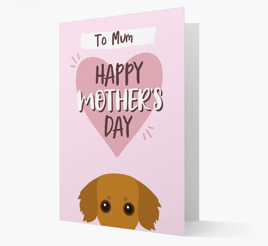 'Happy Mother's Day' - Personalised {breedFullName} Card