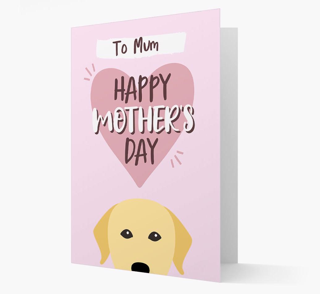'Happy Mother's Day' - Personalised {breedFullName} Card