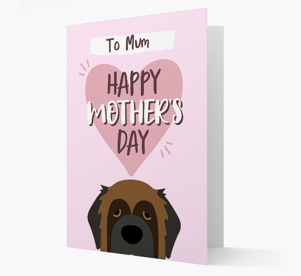 'Happy Mother's Day' - Personalised {breedFullName} Card