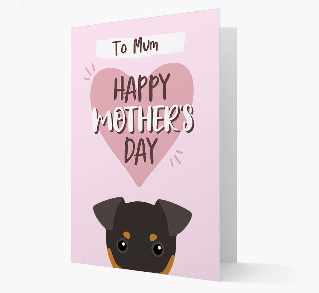 'Happy Mother's Day' - Personalised {breedFullName} Card