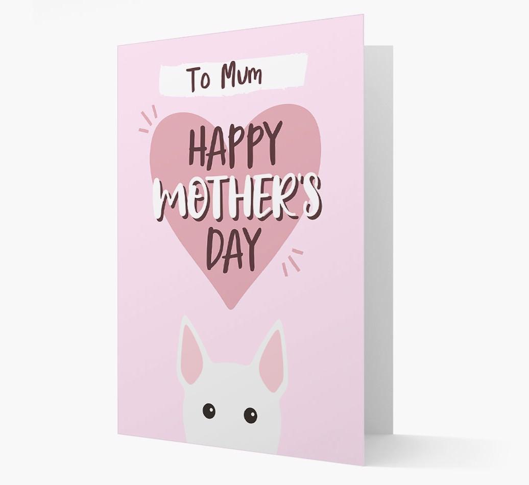 'Happy Mother's Day' - Personalised {breedFullName} Card