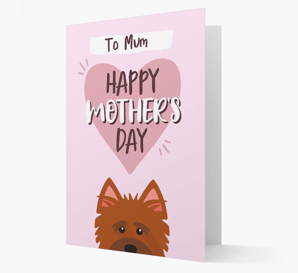 'Happy Mother's Day' - Personalised {breedFullName} Card