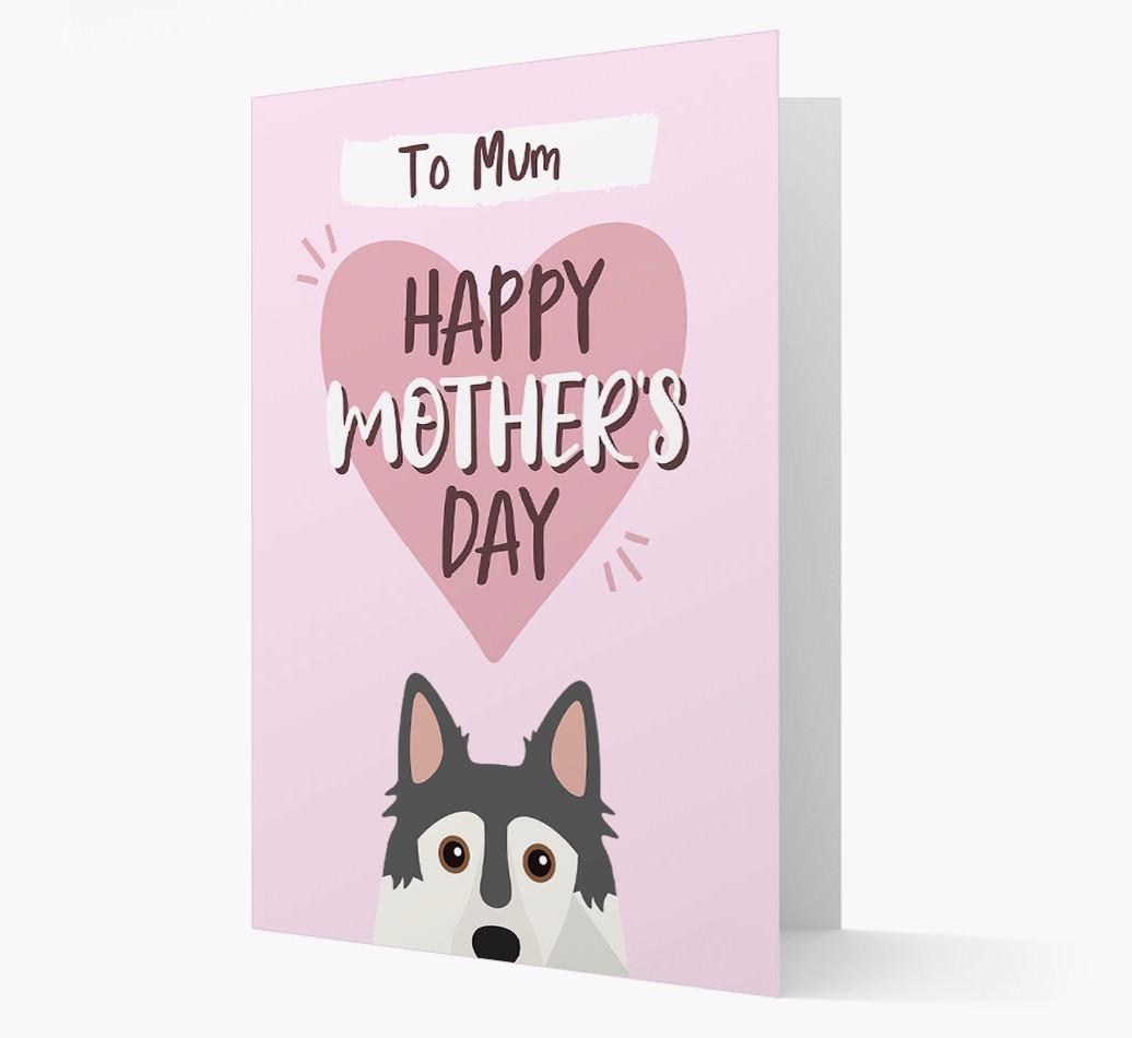 'Happy Mother's Day' - Personalised {breedFullName} Card