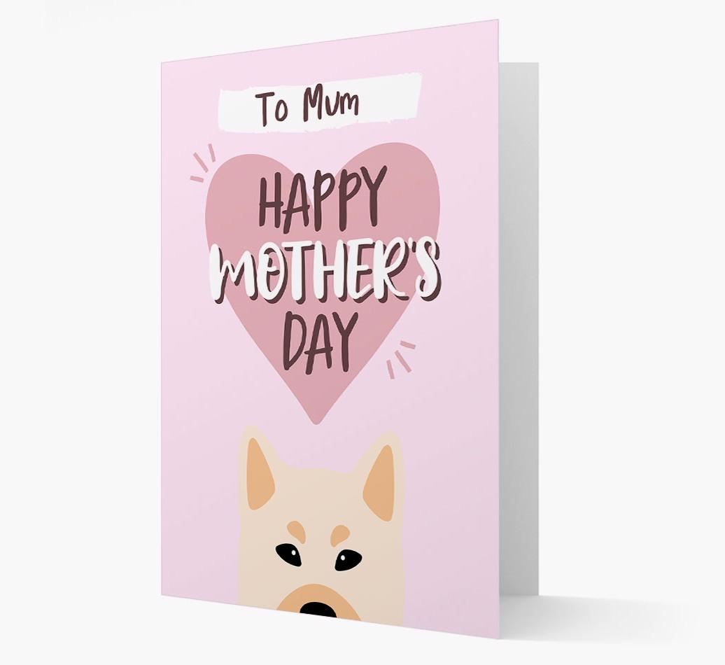 'Happy Mother's Day' - Personalised {breedFullName} Card