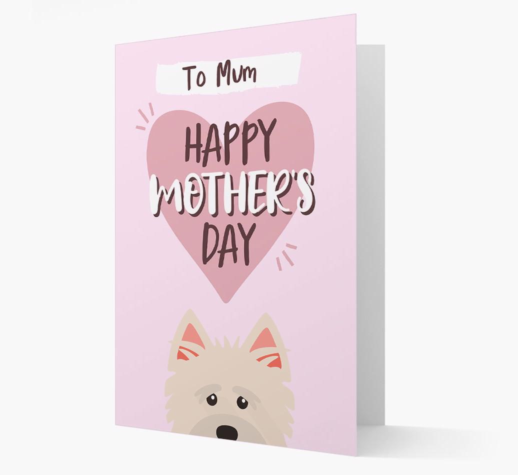 'Happy Mother's Day' - Personalised {breedFullName} Card