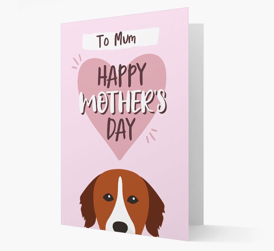 'Happy Mother's Day' - Personalised {breedFullName} Card