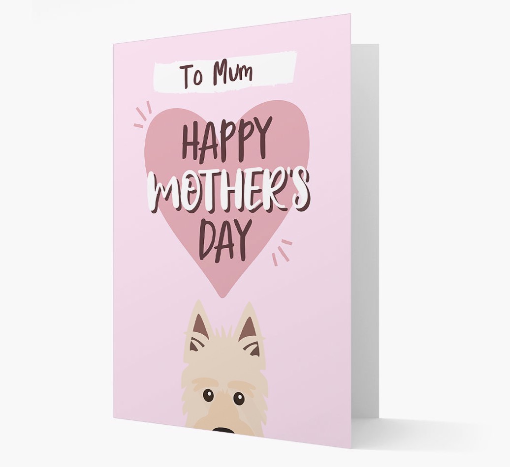 'Happy Mother's Day' - Personalised {breedFullName} Card