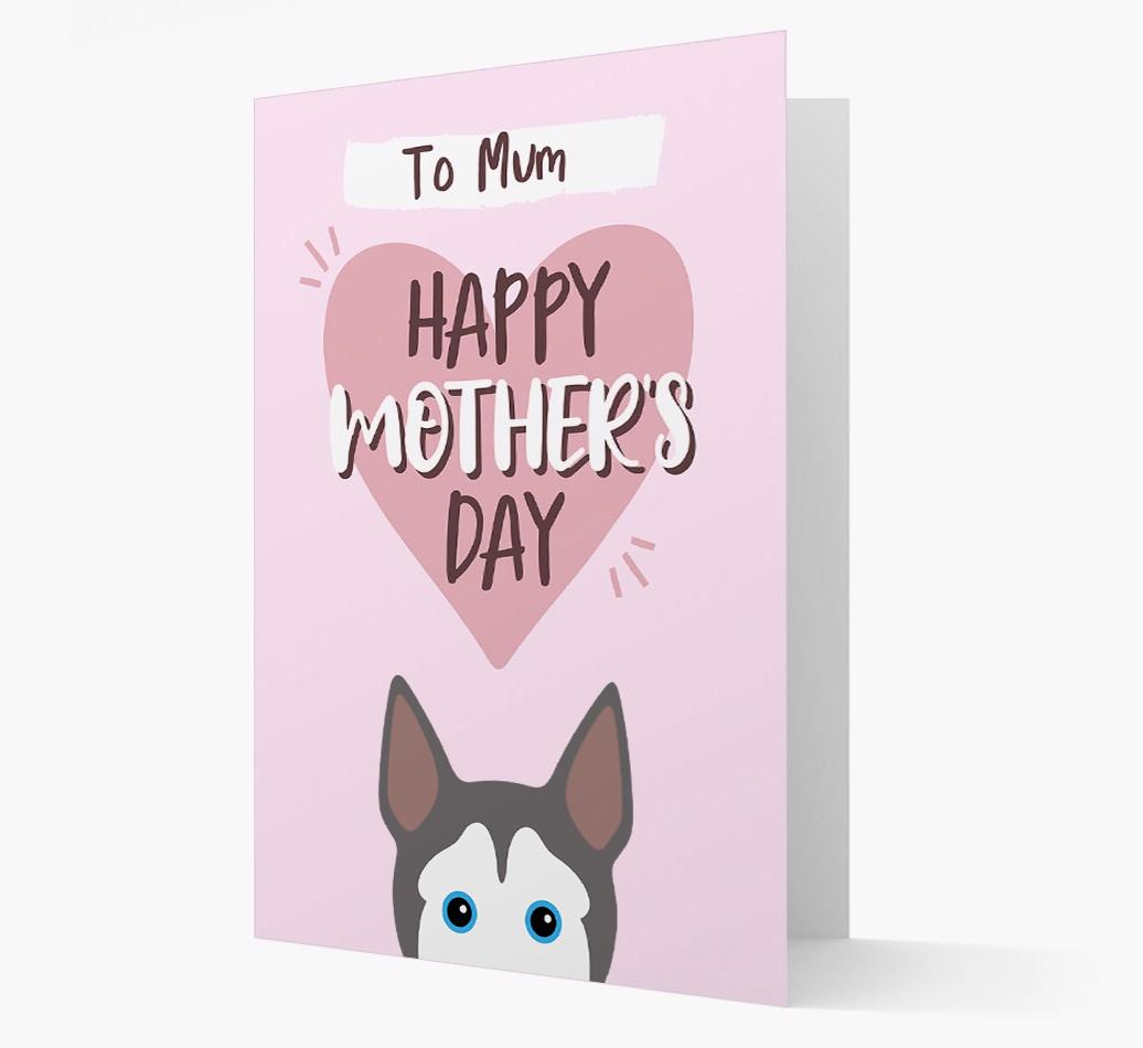 'Happy Mother's Day' - Personalised {breedFullName} Card