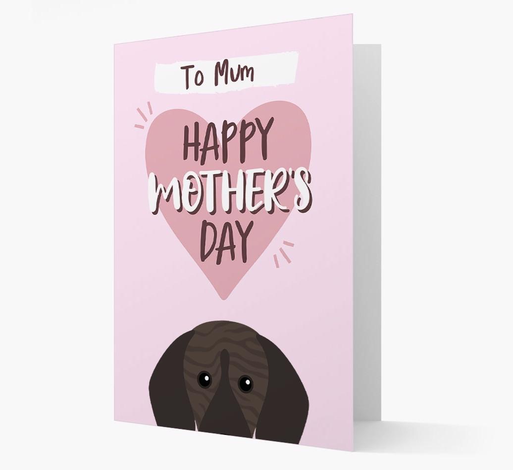'Happy Mother's Day' - Personalised {breedFullName} Card