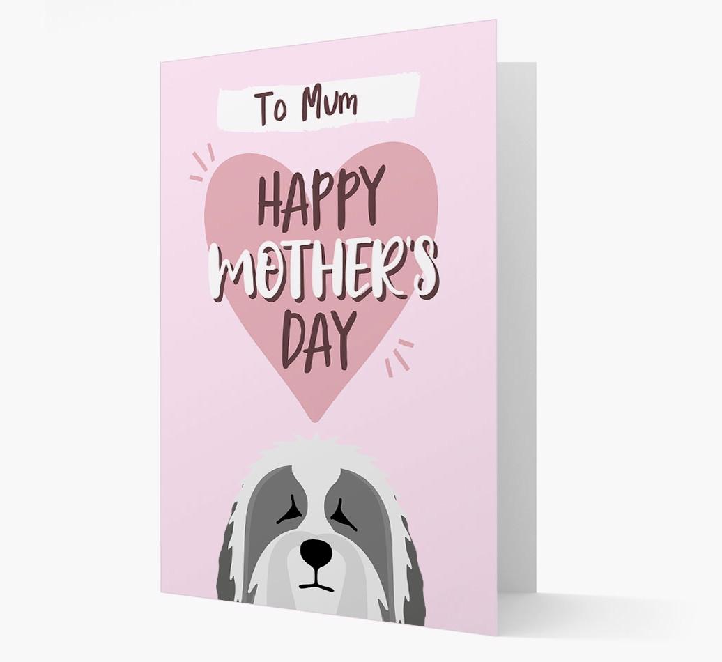 'Happy Mother's Day' - Personalised {breedFullName} Card