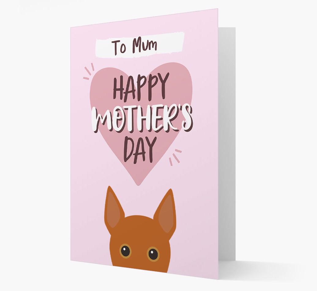'Happy Mother's Day' - Personalised {breedFullName} Card