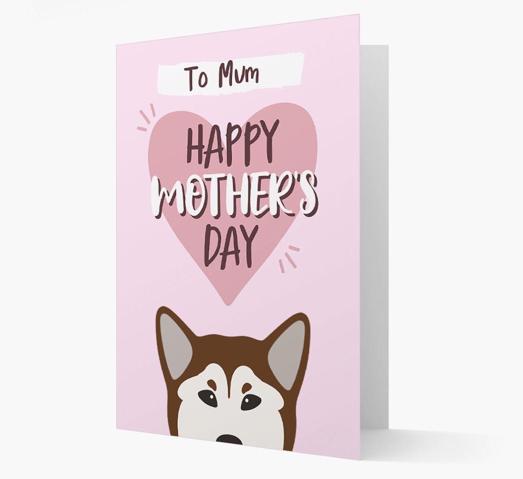 'Happy Mother's Day' - Personalised {breedFullName} Card