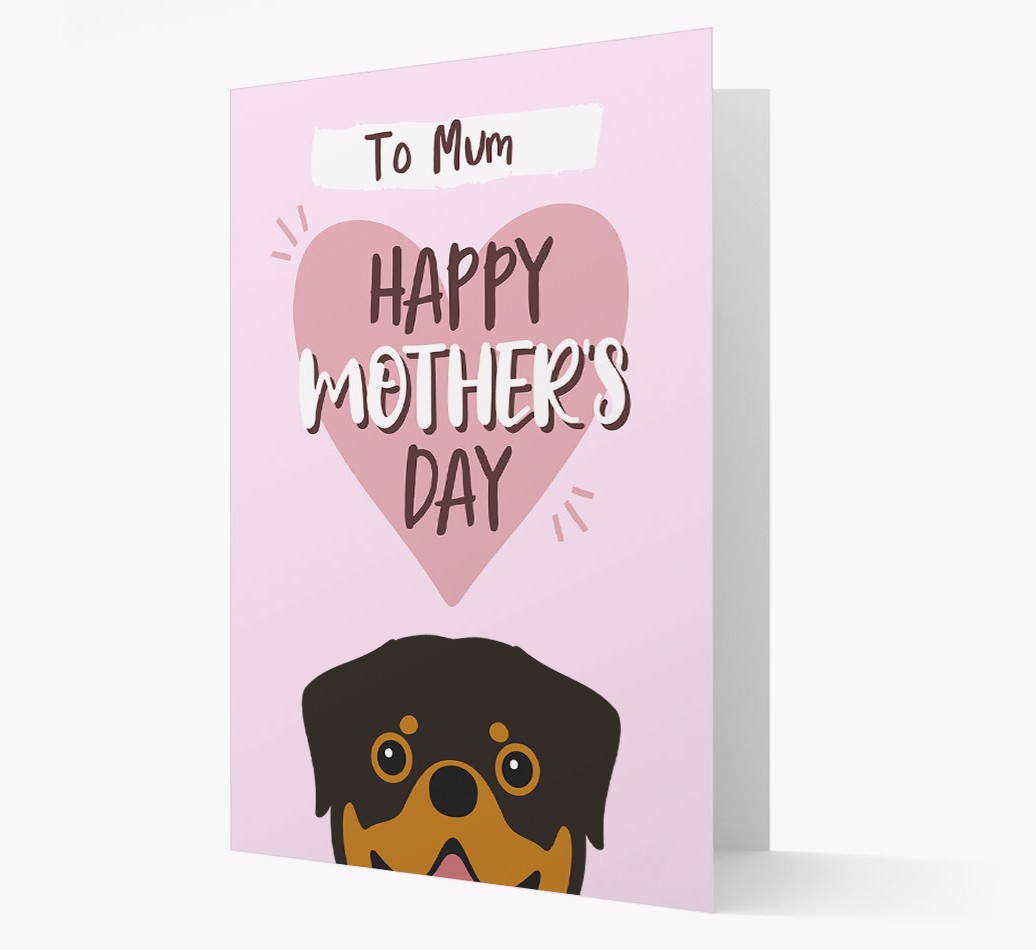 'Happy Mother's Day' - Personalised {breedFullName} Card