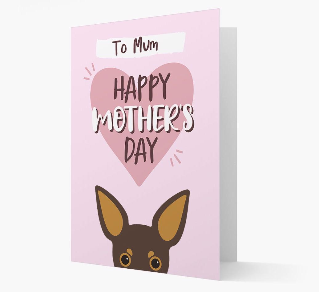 'Happy Mother's Day' - Personalised {breedFullName} Card