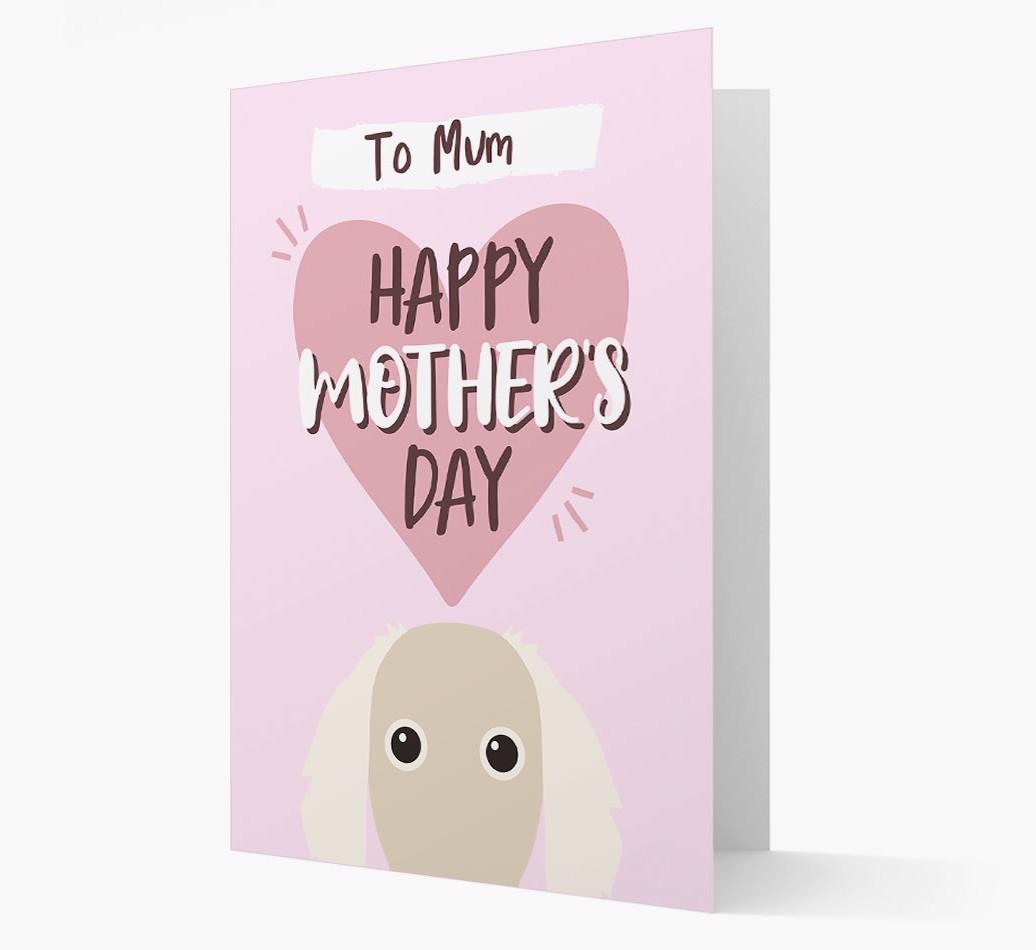 'Happy Mother's Day' - Personalised {breedFullName} Card