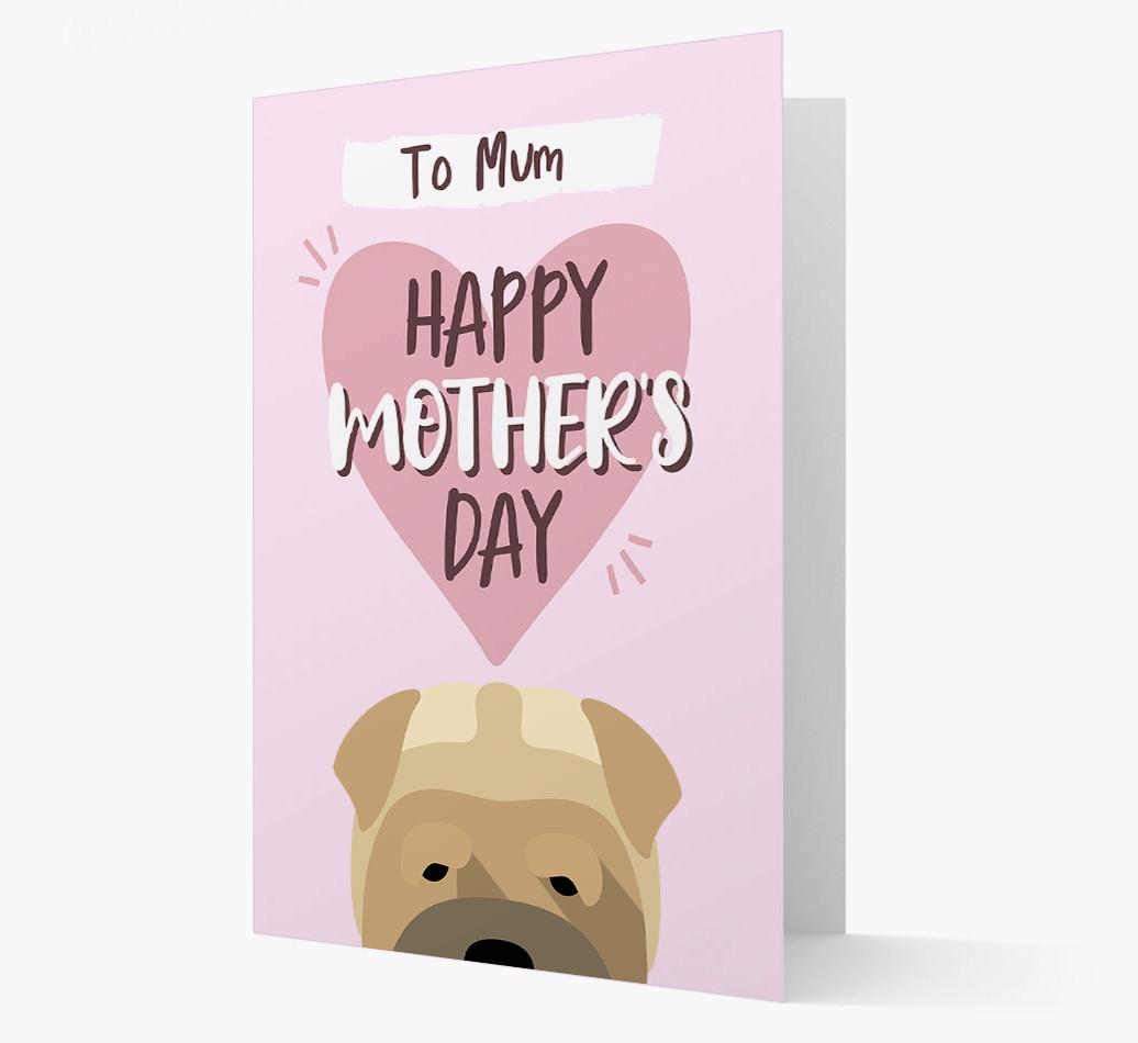 'Happy Mother's Day' - Personalised {breedFullName} Card