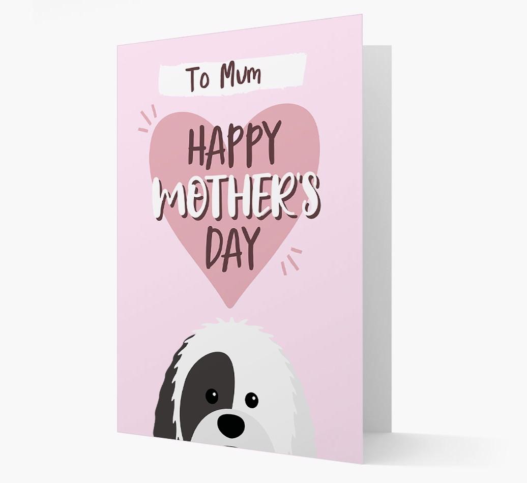'Happy Mother's Day' - Personalised {breedFullName} Card