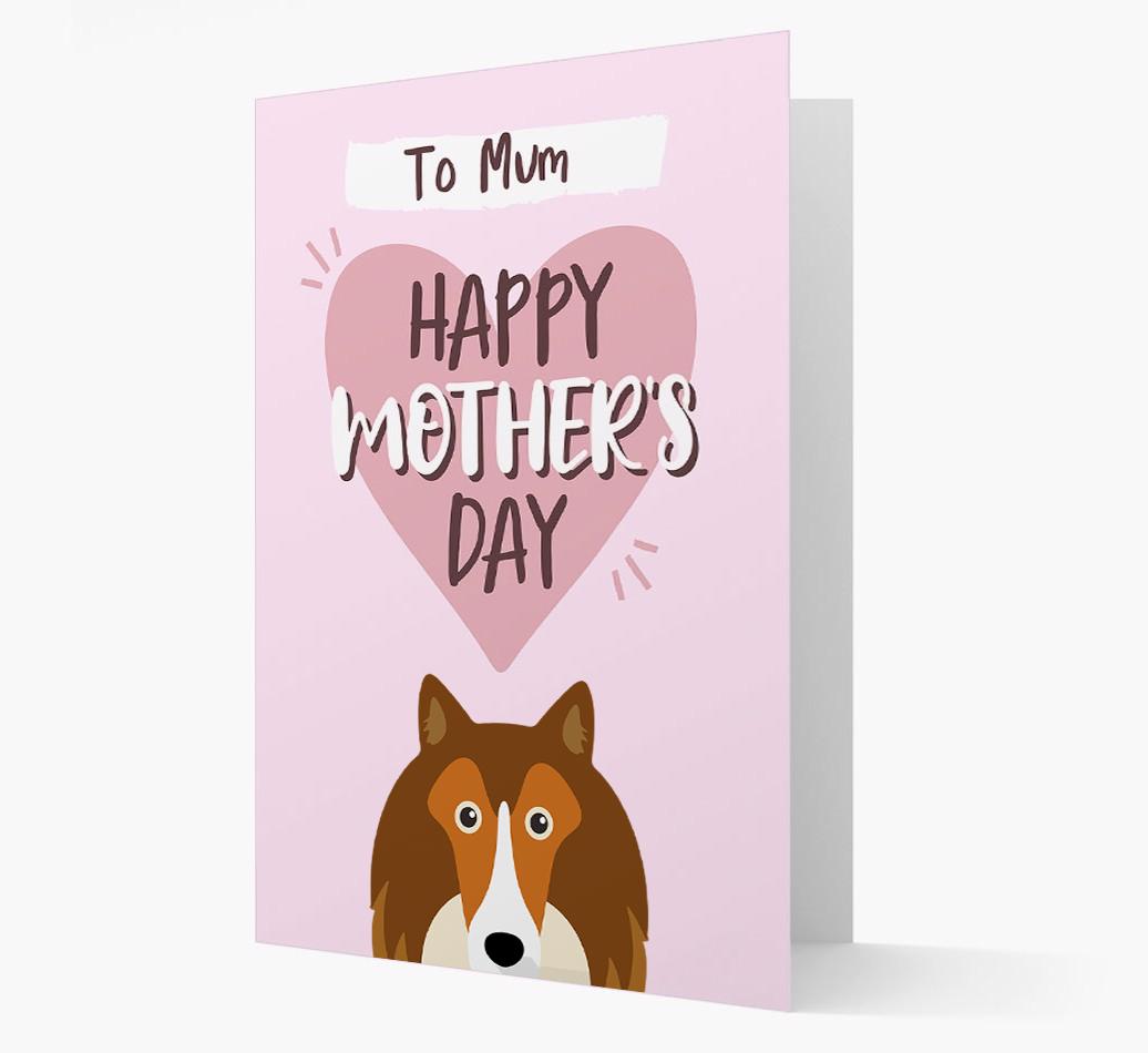 'Happy Mother's Day' - Personalised {breedFullName} Card