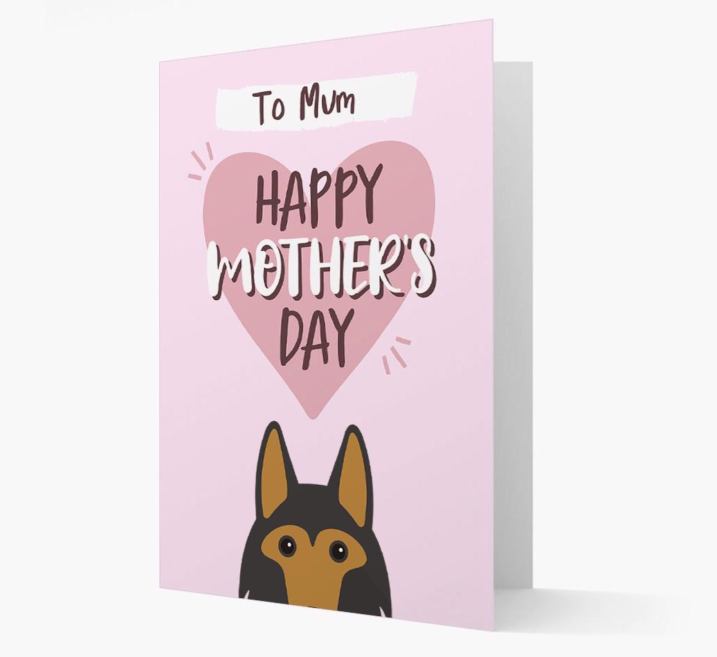'Happy Mother's Day' - Personalised {breedFullName} Card