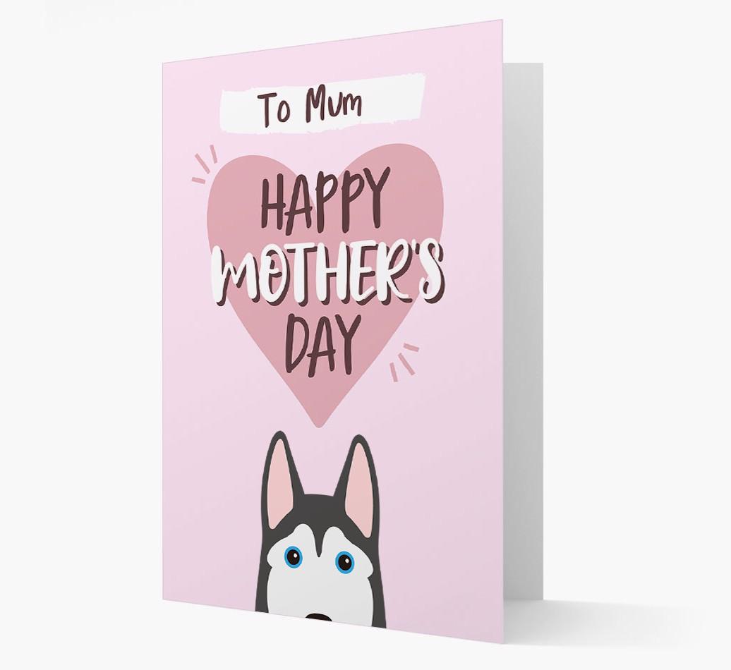 'Happy Mother's Day' - Personalised {breedFullName} Card
