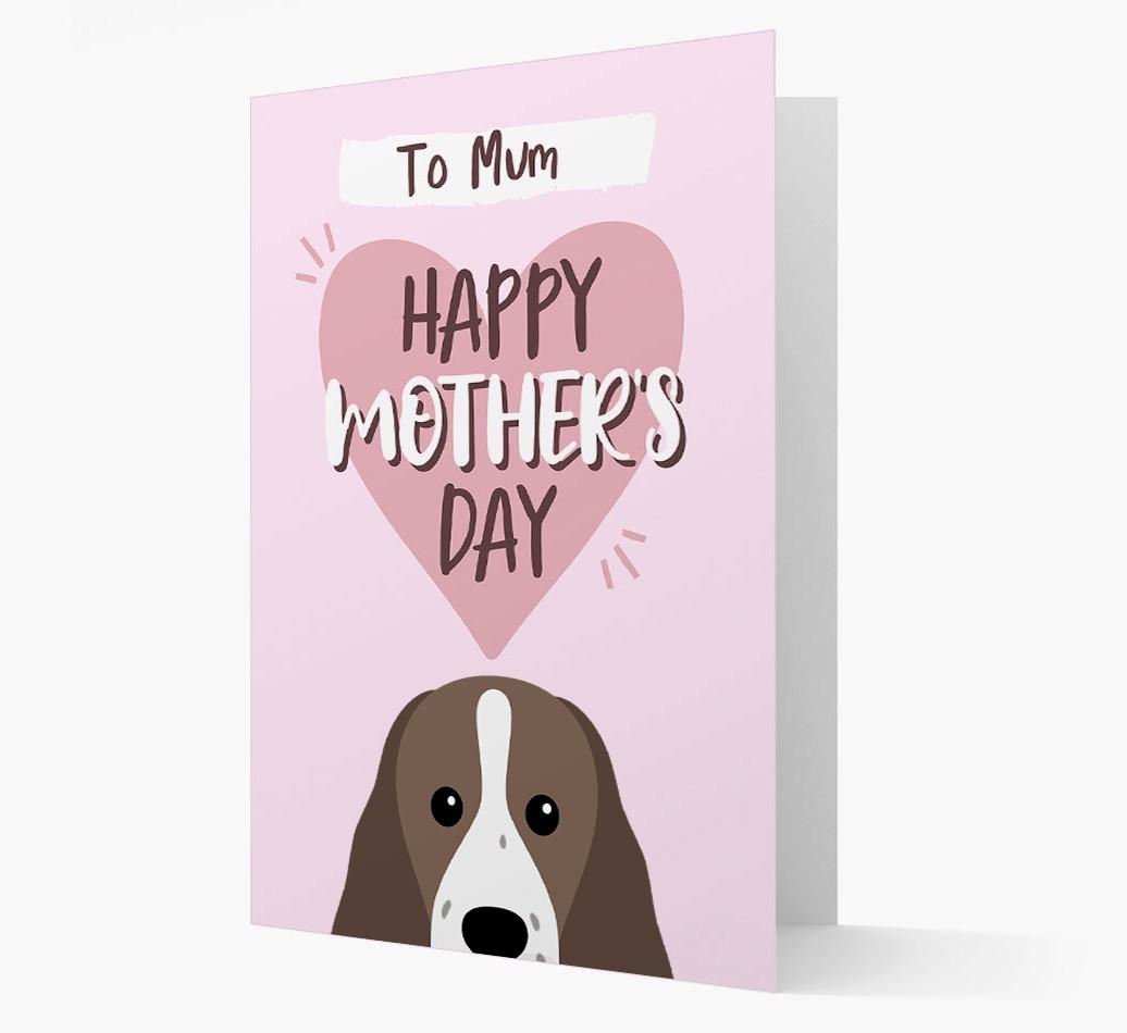 'Happy Mother's Day' - Personalised {breedFullName} Card
