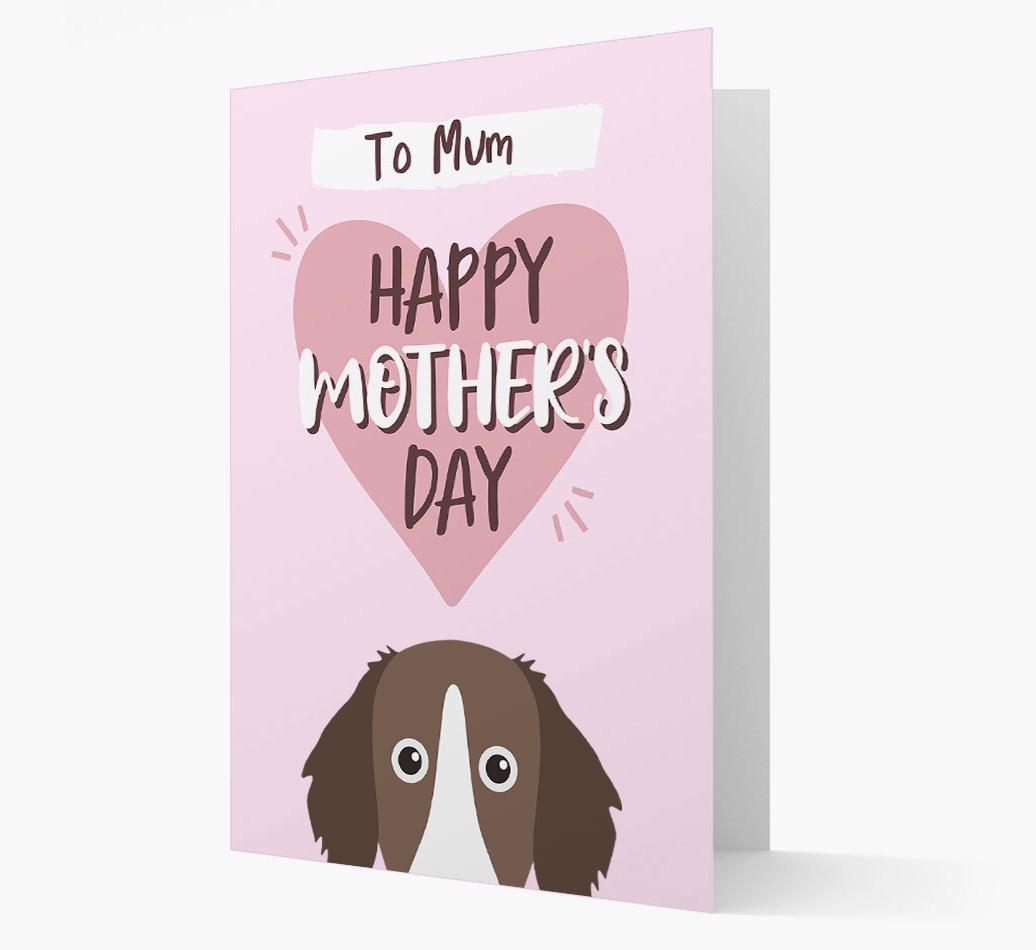 'Happy Mother's Day' - Personalised {breedFullName} Card