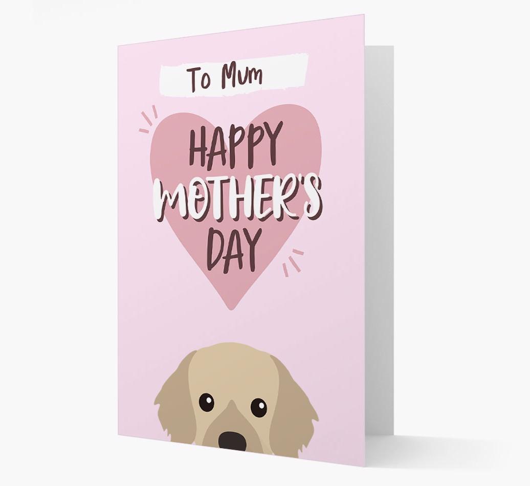 'Happy Mother's Day' - Personalised {breedFullName} Card