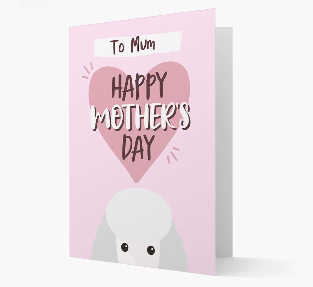'Happy Mother's Day' - Personalised {breedFullName} Card