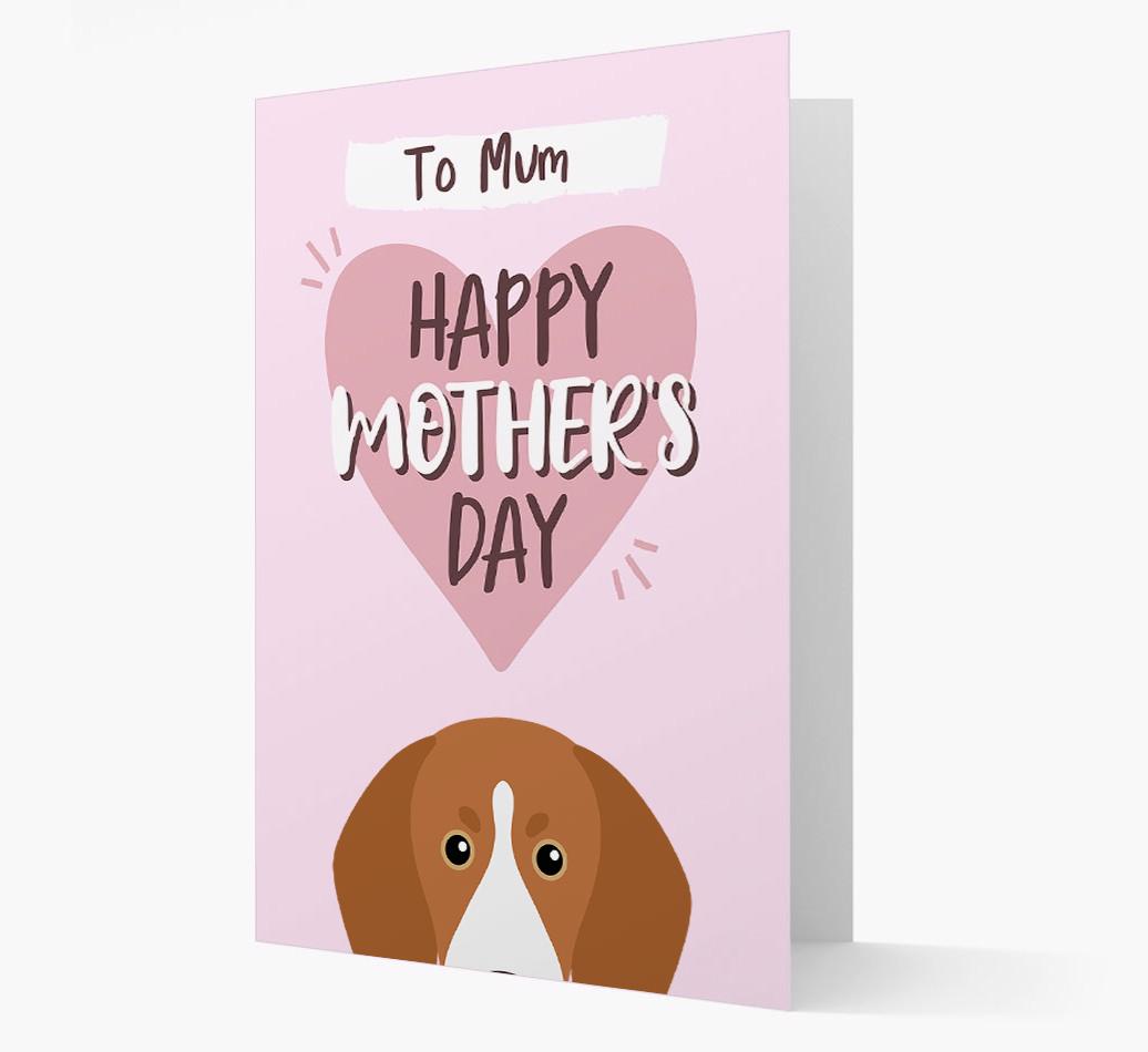 'Happy Mother's Day' - Personalised {breedFullName} Card