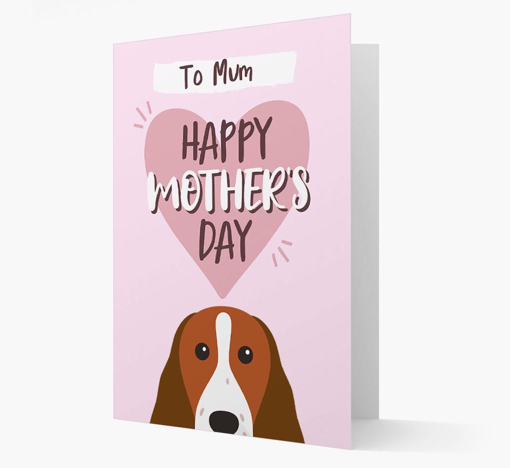 'Happy Mother's Day' - Personalised {breedFullName} Card