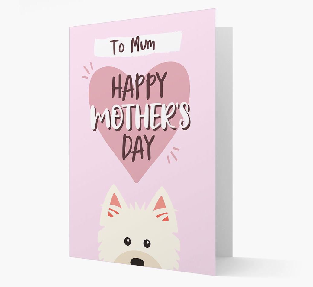 'Happy Mother's Day' - Personalised {breedFullName} Card