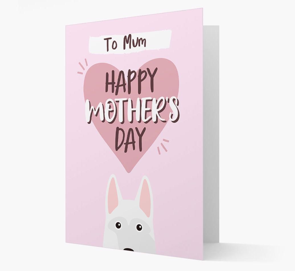 'Happy Mother's Day' - Personalised {breedFullName} Card